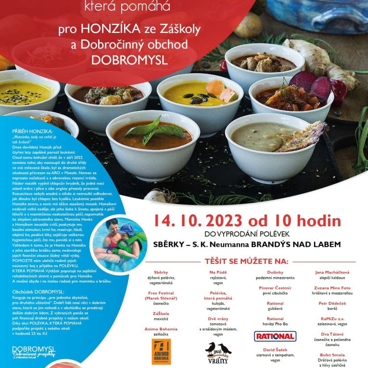 Polévka, která pomáhá 14.10.2023